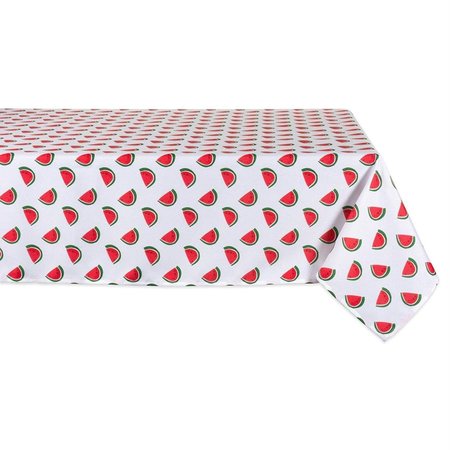 DESIGN IMPORTS 60 x 84 in. Watermelon Print Outdoor Tablecloth CAMZ11299
